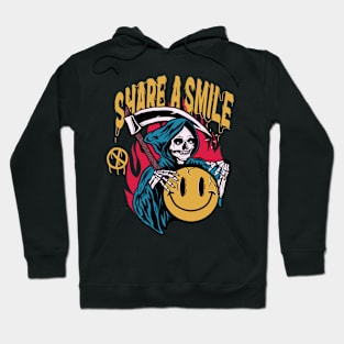 Skull || Share a smile Hoodie